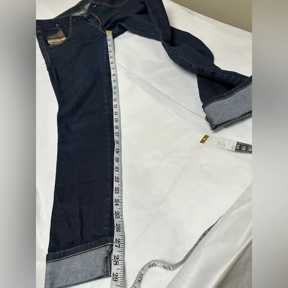 Diesel Industries Clush Stretch Blue Straight Denim Jeans 🎀